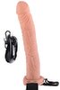 11 tommer Vibrating Hollow Strap-On