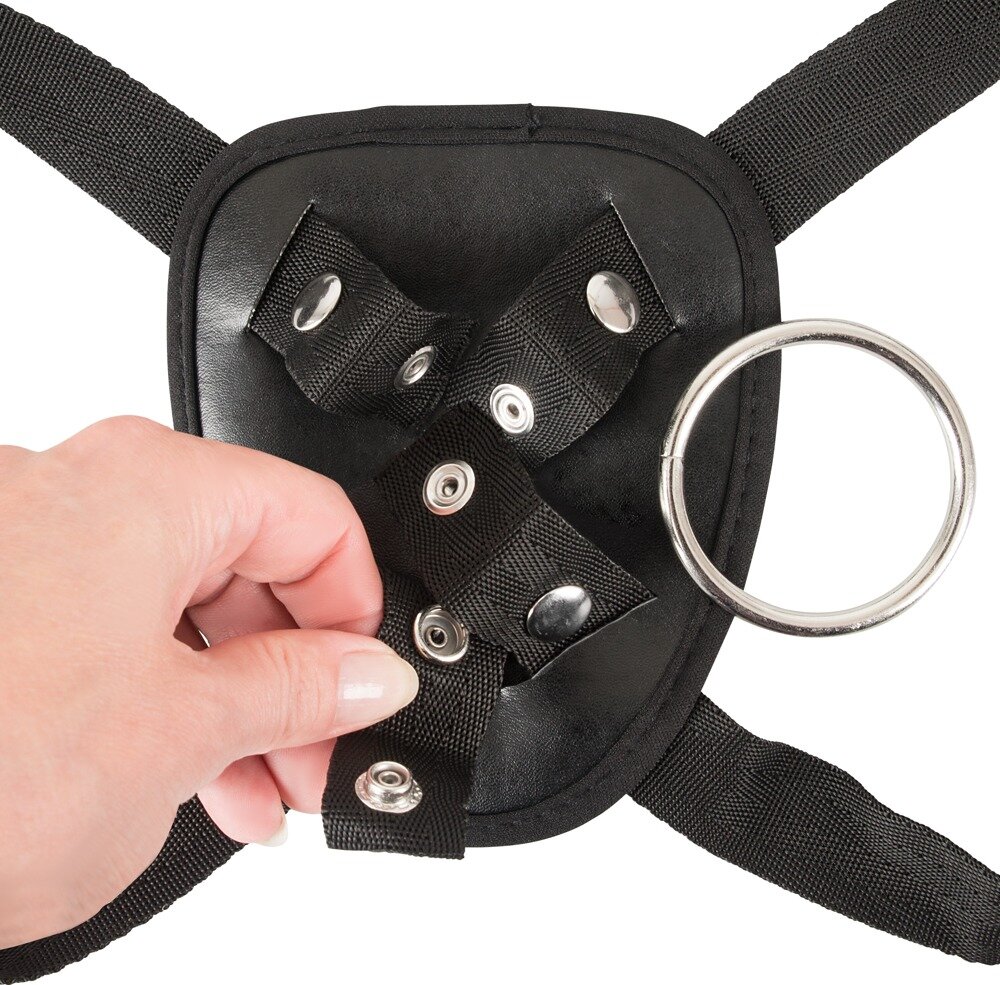 Strap-on med harness