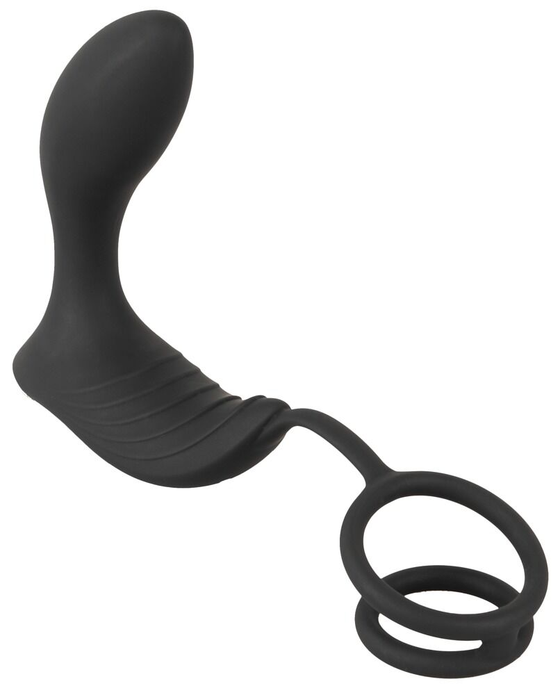 RC Prostata vibrator med penis- og testikelring