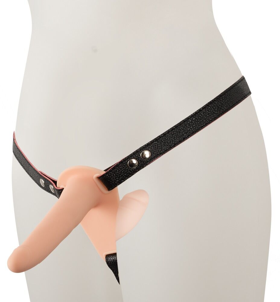 Vibrerende double strap-on