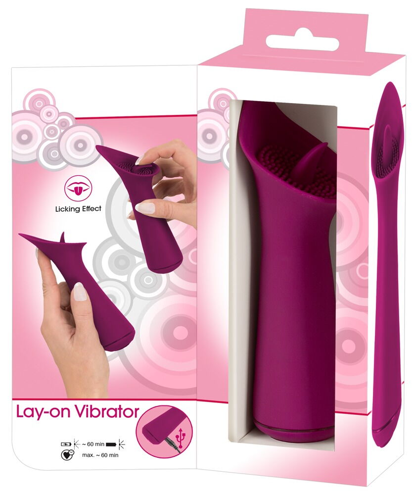 Lay-on vibrator
